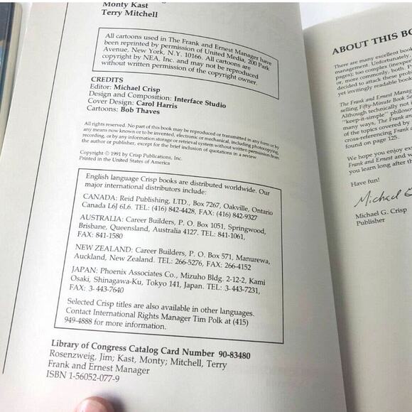 The Frank and Ernest Manager A Friendly Introduction to the Principles of Manage - Picture 5 of 15